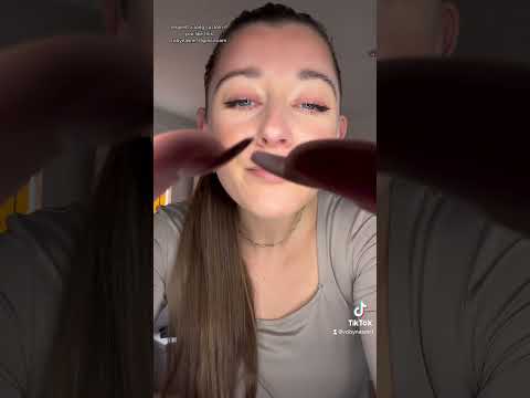 gentle ASMR smudge removal on you nose! #asmr #visualtriggers #inaudiblewhispers #smudgeremoval