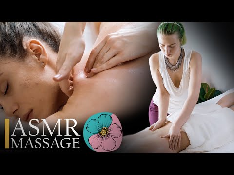 ASMR sticky massage by Helen | honey liquid for back & neck