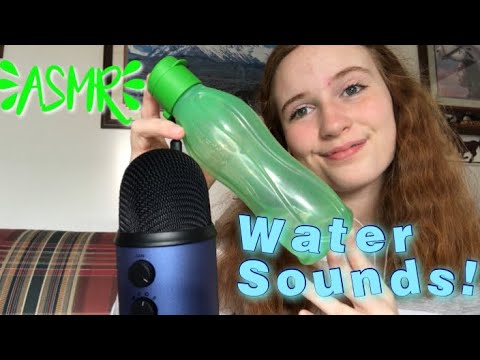 ASMR-water bottle sounds!