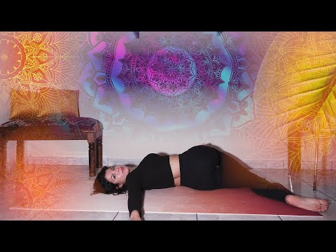 Sarah Asmr| Mit Yoga Entspannt Einschlafen 💜