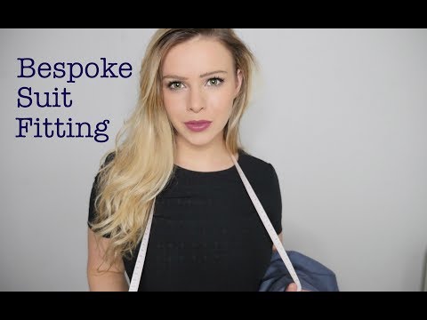 ASMR Bespoke Suit Fitting Role Play