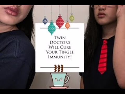 Asmr- Curing Your Tingling Immunity⚕️(rough, fast, twin ear eating)