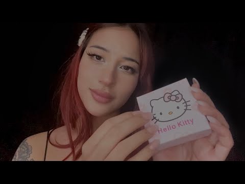 ASMR Tingly Tapping Sounds (Soft Spoken & Whispering)