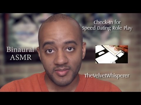 ASMR | Check-In for Speed Dating Role Play | Binaural