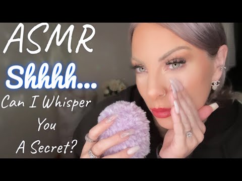 ASMR Whisper & Natural Mouth Sounds Telling You Secrets About Me In Your Ear