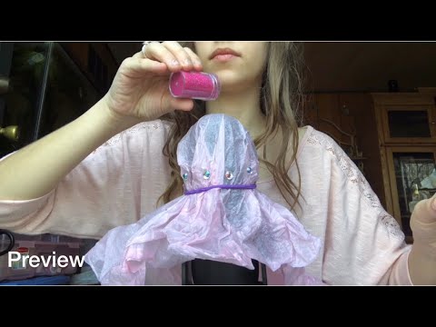 ASMR mic turns into icecream 💖🎀🍦🍬 (that I touch)