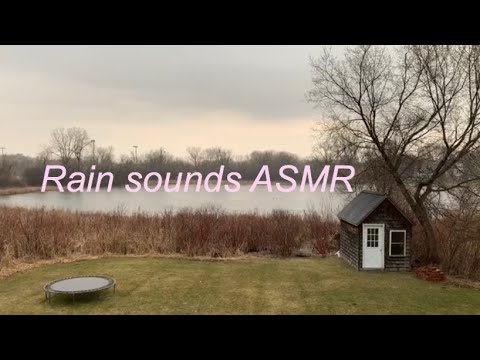 Rain and outside ASMR