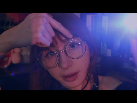 Can you look into my eyes, please? (asmr)(light triggers, face touching, personal attention)