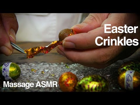 ASMR Easter Crinkles with Dr Dmitri & Eating Sounds