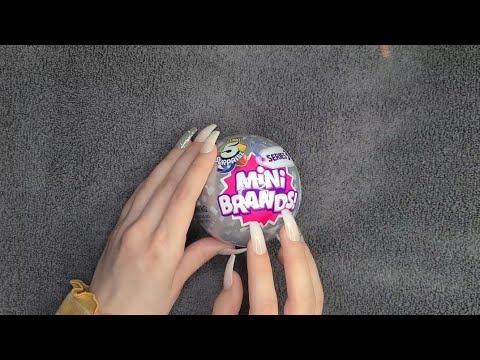 ASMR | Opening My First Ever Mini Brands Ball!! (Whispered)