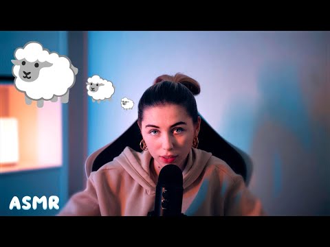 ASMR | Counting from 1 to 100 Meditation with Breathing and Whispering - Counting Sheep 🐑💤