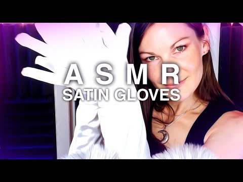 ASMR satin gloves, long gloves & personal attention