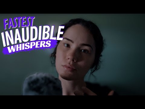 ASMR | FAST INAUDIBLE / MOUTH SOUNDS