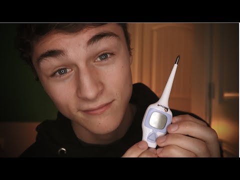 ASMR ~ Boyfriend Cares for You While Sick (Sleep-Inducing)