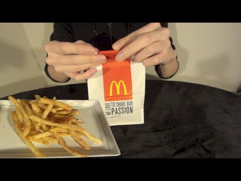 [音フェチ]シャカシャカポテト さくらのりしお味 マクドナルド[ASMR]McDonald Shakin' Fries 맥도날드 감자튀김[ASMR] [JAPAN]