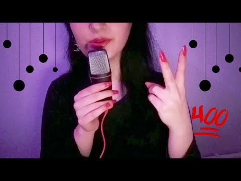 ASMR🌙counting to4️⃣0️⃣0️⃣(Four times up to 100) 🎧😌