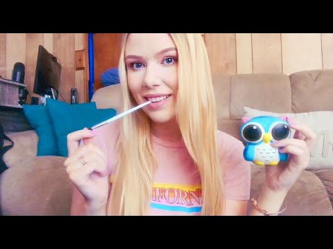 Nibbling On Random Items ~ASMR~ INTENSE Mouth Sounds & Unintelligible Whispering