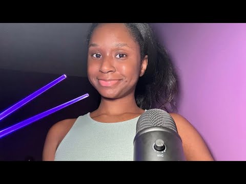 ASMR| Positive Affirmations for the month of May 🌸 w/ Light Triggers