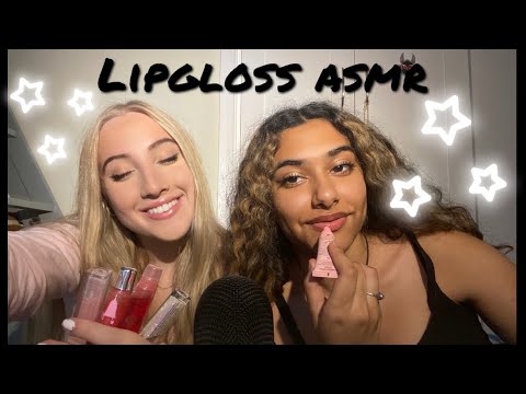 Lipgloss and mouth sounds ASMR