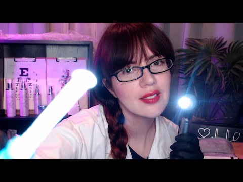[ASMR] Very Detailed Face and Ear Exam ~ Doctor Roleplay for Spine Tingles!