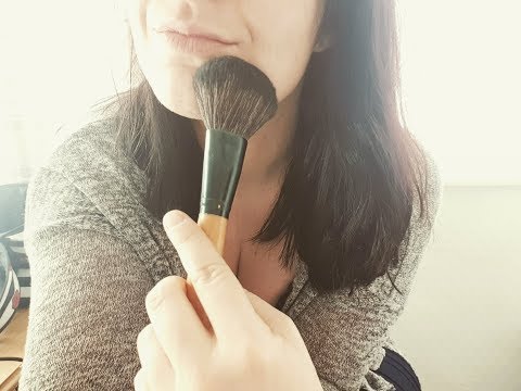 Doing Your Make-Up | ASMR | Up Close | In-audible | Mouth Sounds