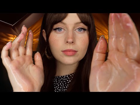 ASMR Spa | Massaging your Face - Layered Sounds & Personal Attention for Sleep