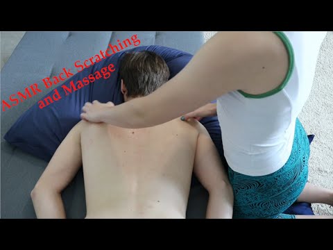 ASMR| Back Scratching, Tapping, and Massaging (No Talking)
