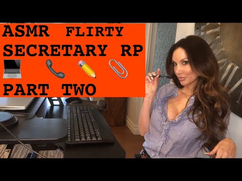 #ASMR—Super Flirty Secretary RP Part 2