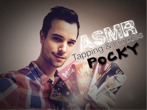 ASMR : POCKY from JAPAN (tapping, crinkles)