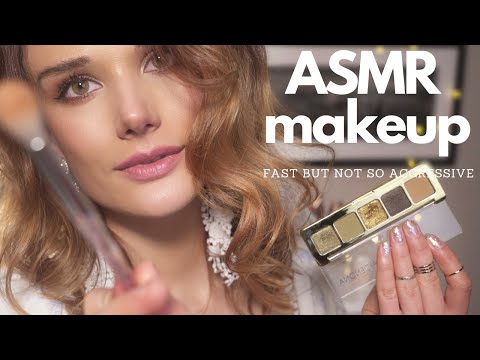 ASMR #shorts Doing your Makeup - Fast but not so aggressive