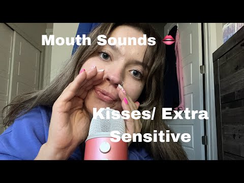 ASMR| Extra Clicky, 1000% Sensitivity Mouth Sounds & Long Nail Tapping