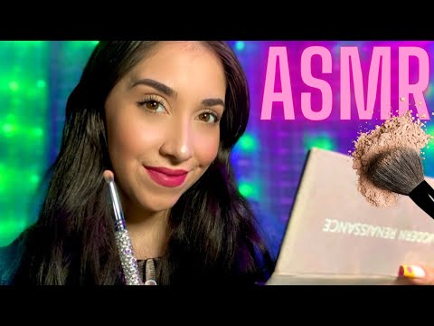ASMR✨ Sis does your school makeup Roleplay ~ Personal Attention Asmr with thunder sounds
