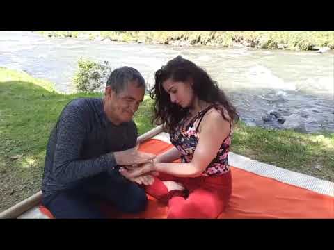 ASMR RELAXING MR ADOLFO WITH DIANA HEAD, NECK AND FACIAL MASSAGE