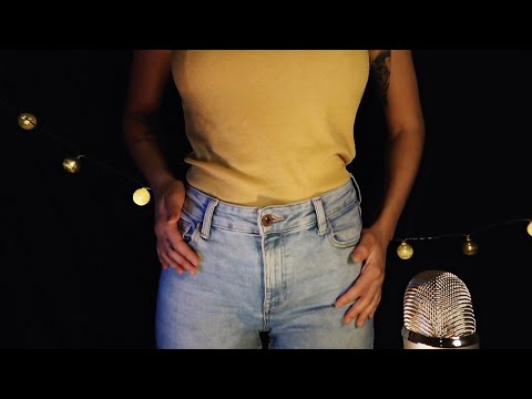 ASMR | Jeans Scratching and Rubbing 💛 I will scratch till You fall asleep
