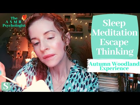 ASMR Sleep Hypnosis: Escape Thinking (Soft Spoken)