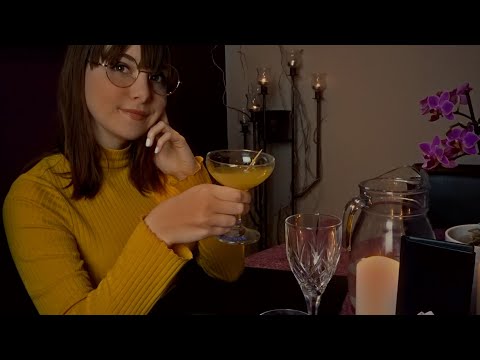 ✿ First Date With Shy Nerdy Girl ✿ ASMR Roleplay (Soft Spoken, English Accent, Restaurant Ambience)