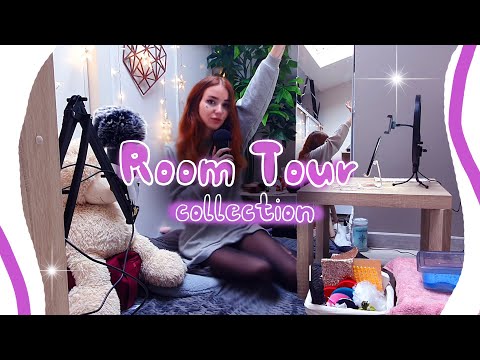 ASMR Room Tour : MA COLLECTION d'objets asmr (triggers collection)