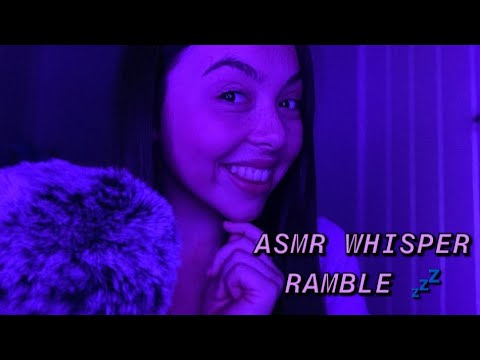ASMR CLOSE-UP WHISPER RAMBLE | CHANNEL UPDATE