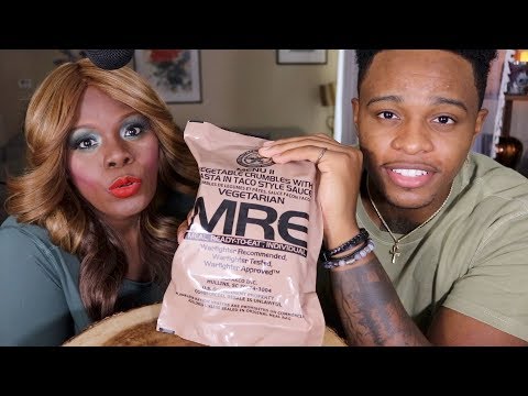 ASMR Mom Trying MRE For The First Time