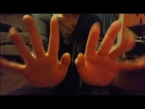 (( ASMR )) hand movements a wrinkled shirt and whooshing cars...
