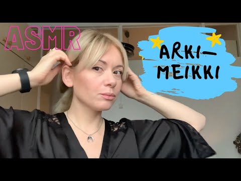 ASMR Suomi - Näin teen arkimeikkini