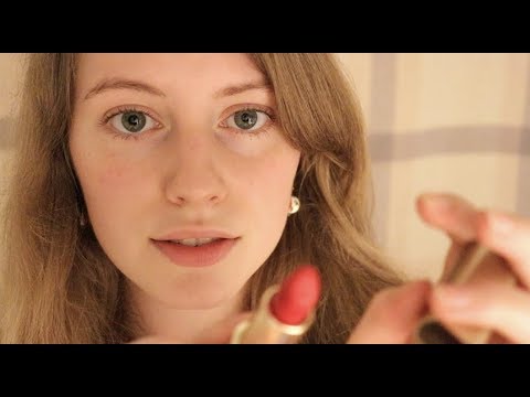 ASMR - Doing Your Makeup ... *Badly* (whispered roleplay)