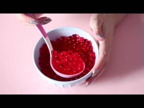 Water Jewels (ASMR water sounds, latex gloves)