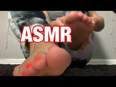 ASMR| RELAXING FOOT MASSAGE 😁 (for both you and I tehe)