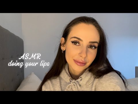 ASMR - Doing your lipstick