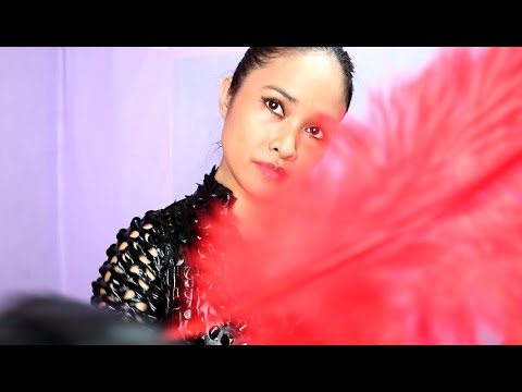 ASMR: Layered Sounds +Visual Triggers w/ Hand Movements in Catsuit & Gloves  (Subscribers ShoutOut)