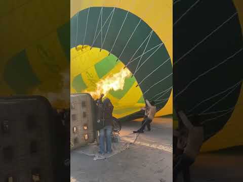 Hot air balloon in Egypt