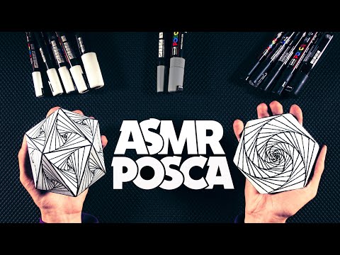 ASMR 🖊️Drawing Satisfying Straight Lines FREEHAND