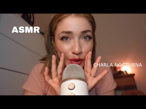 Asmr ARGENTINA - CHARLA NOCTURNA + tapping DUEME PROFUNDAMENTE 🌙