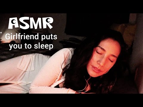 ASMR Girlfriend Helps You Sleep | Personal Attention | Release Negative Energy | Real Rain | Sleep